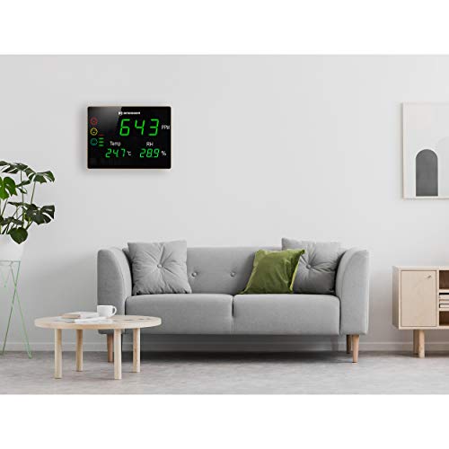bresser-smile-xxl-7004030-moniteur-co2-temp-rature-humidit-noir image 8