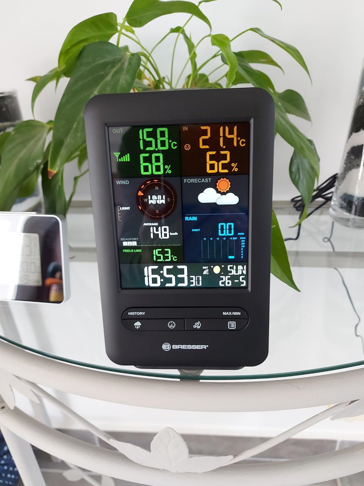 Enfin la météo de mon jardin !