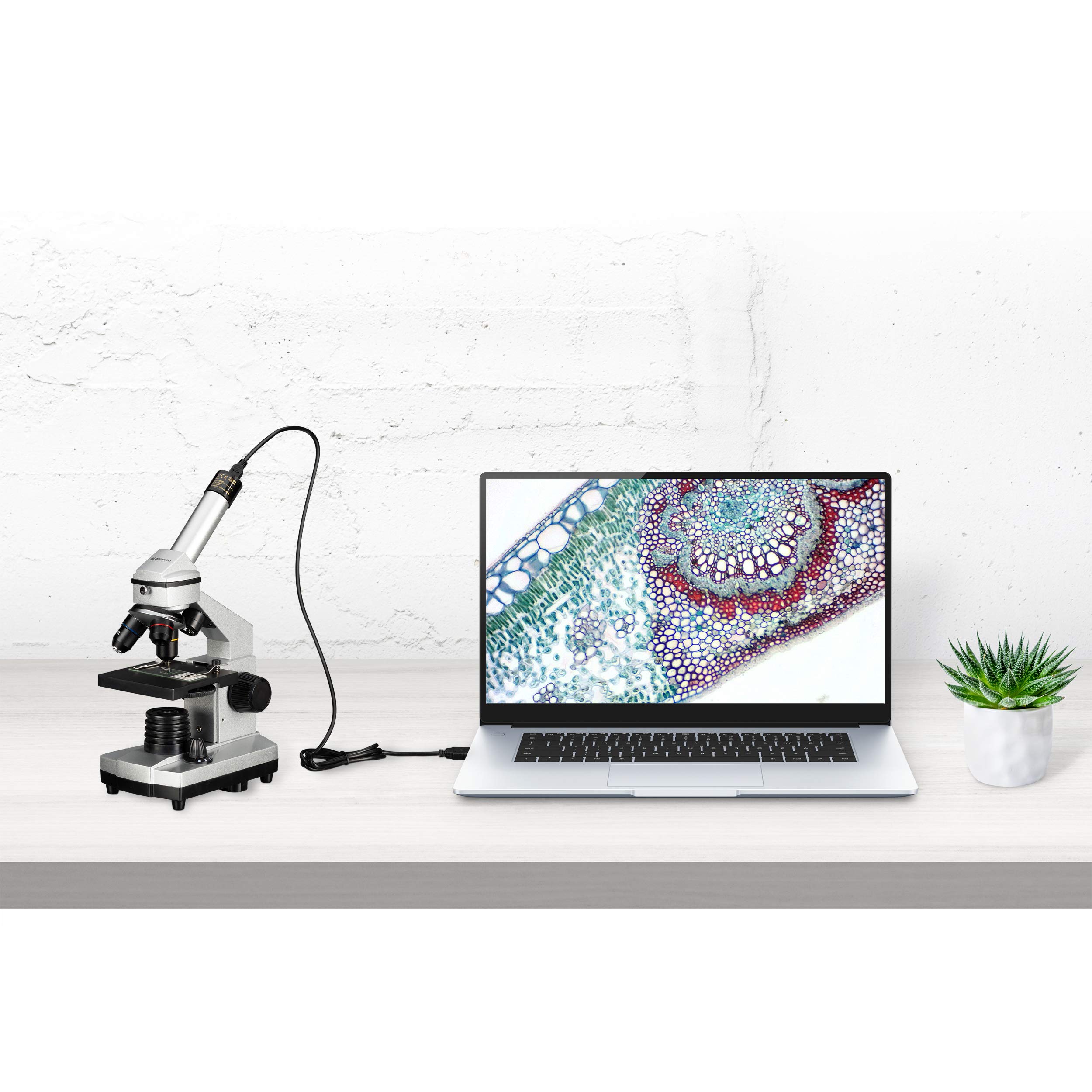 bresser-junior-set-microscope-40x-1024x-avec-oculaire-usb-pc image 2