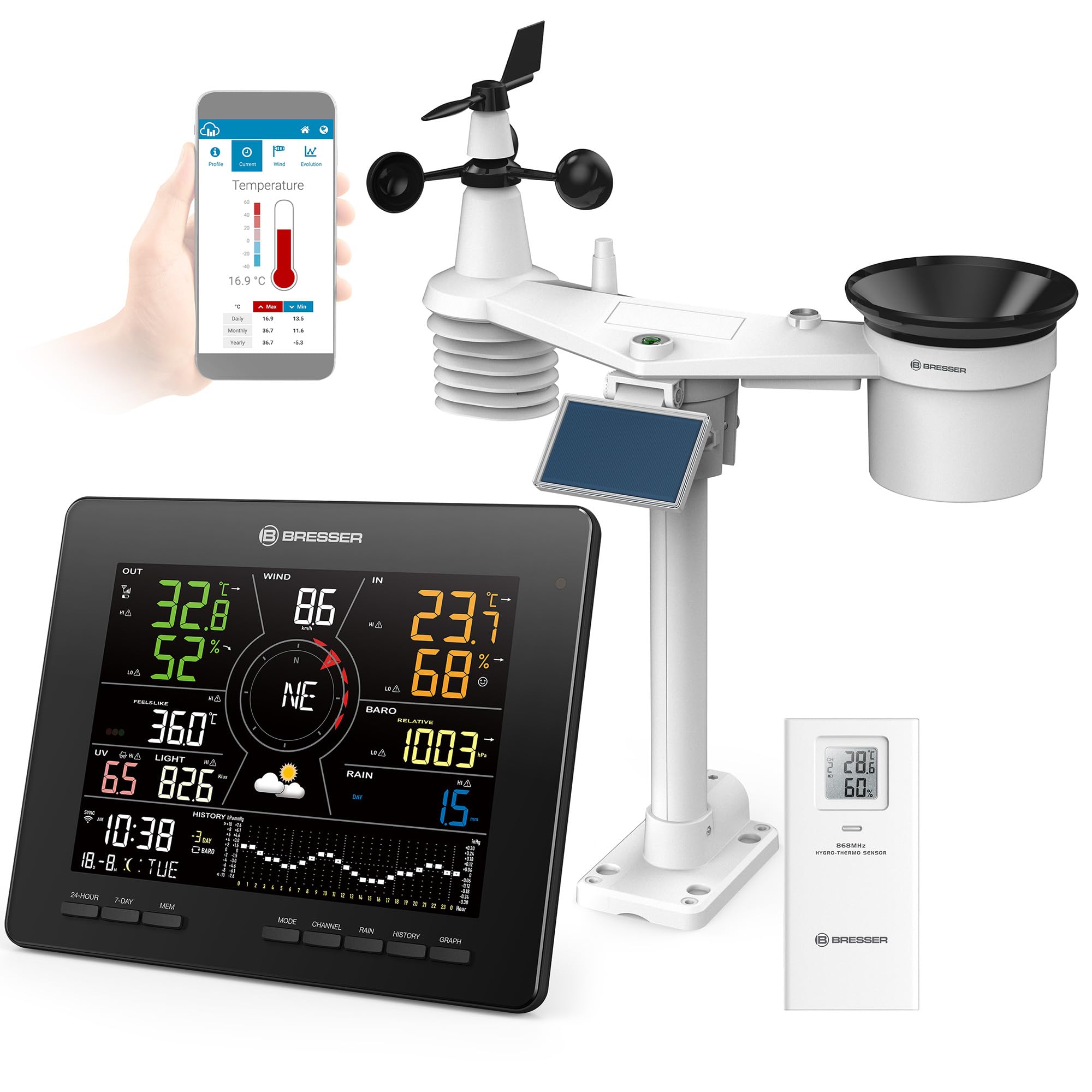 bresser-4cast-md-station-m-t-o-wlan-avec-capteur-ext-rieur-solaire-7-en-1 image 8