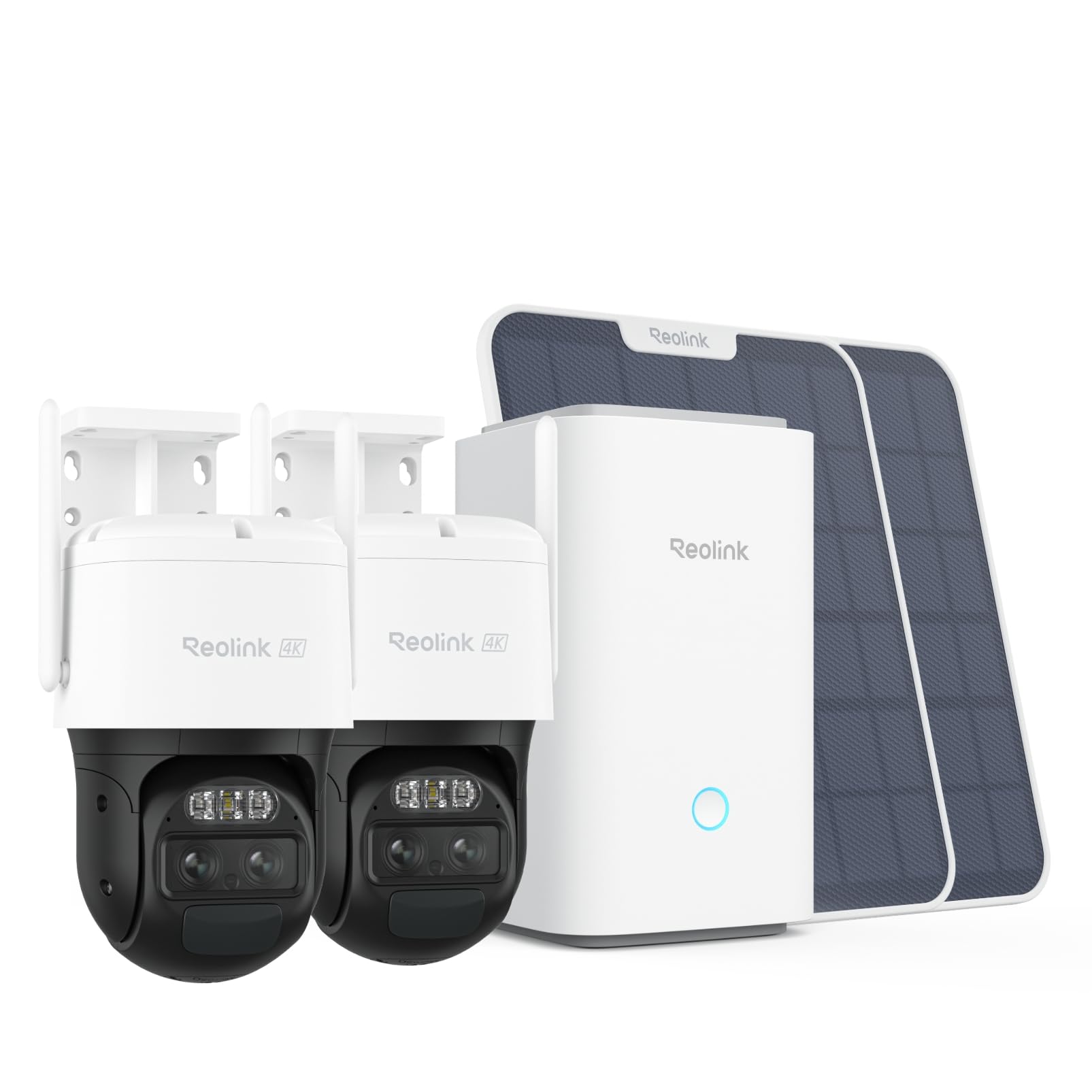reolink-pack-2-cam-ras-trackmix-ptz-solaire-4k-home-hub image 1