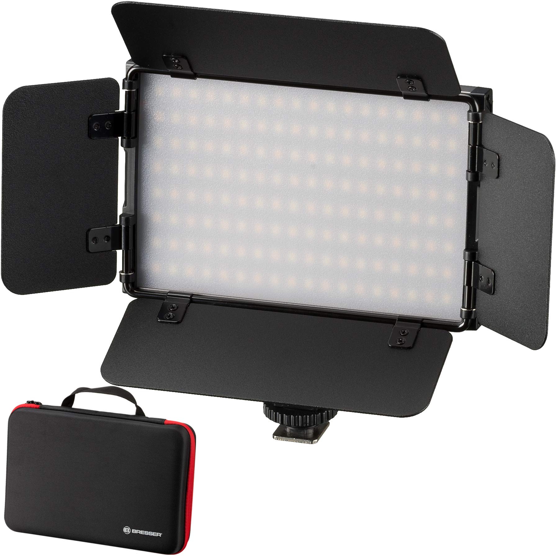 bresser-pt-pro-15b-ii-lampe-vid-o-led-15w-bi-color-3200-5600k-avec-batterie image 1