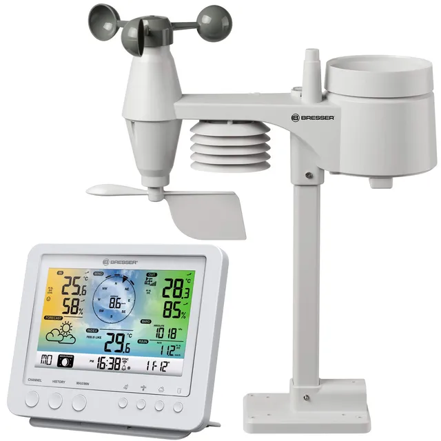 bresser-5-en-1-pro-wifi-station-m-t-o-sans-fil-blanc image 1