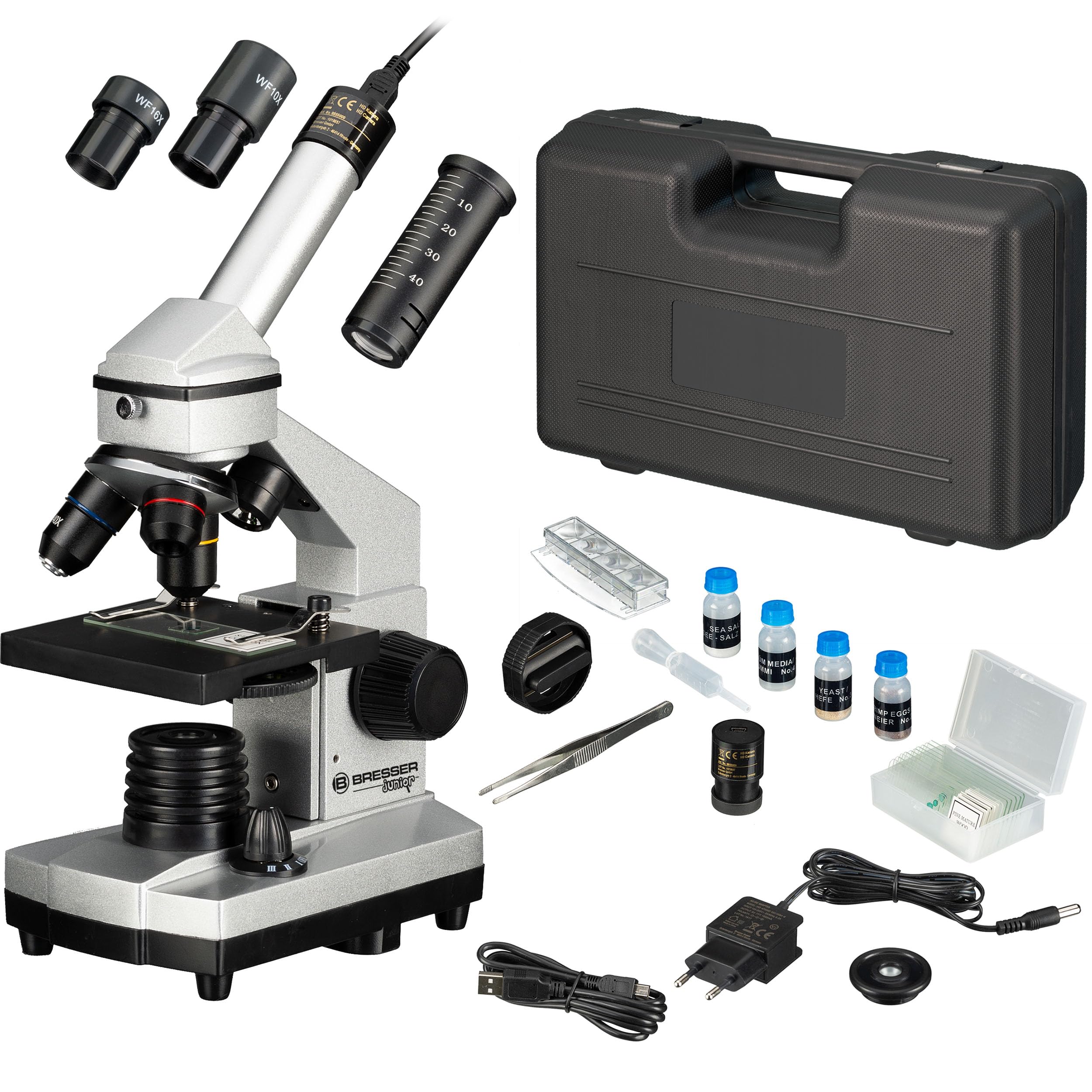 bresser-junior-set-microscope-40x-1024x-avec-oculaire-usb-pc image 1