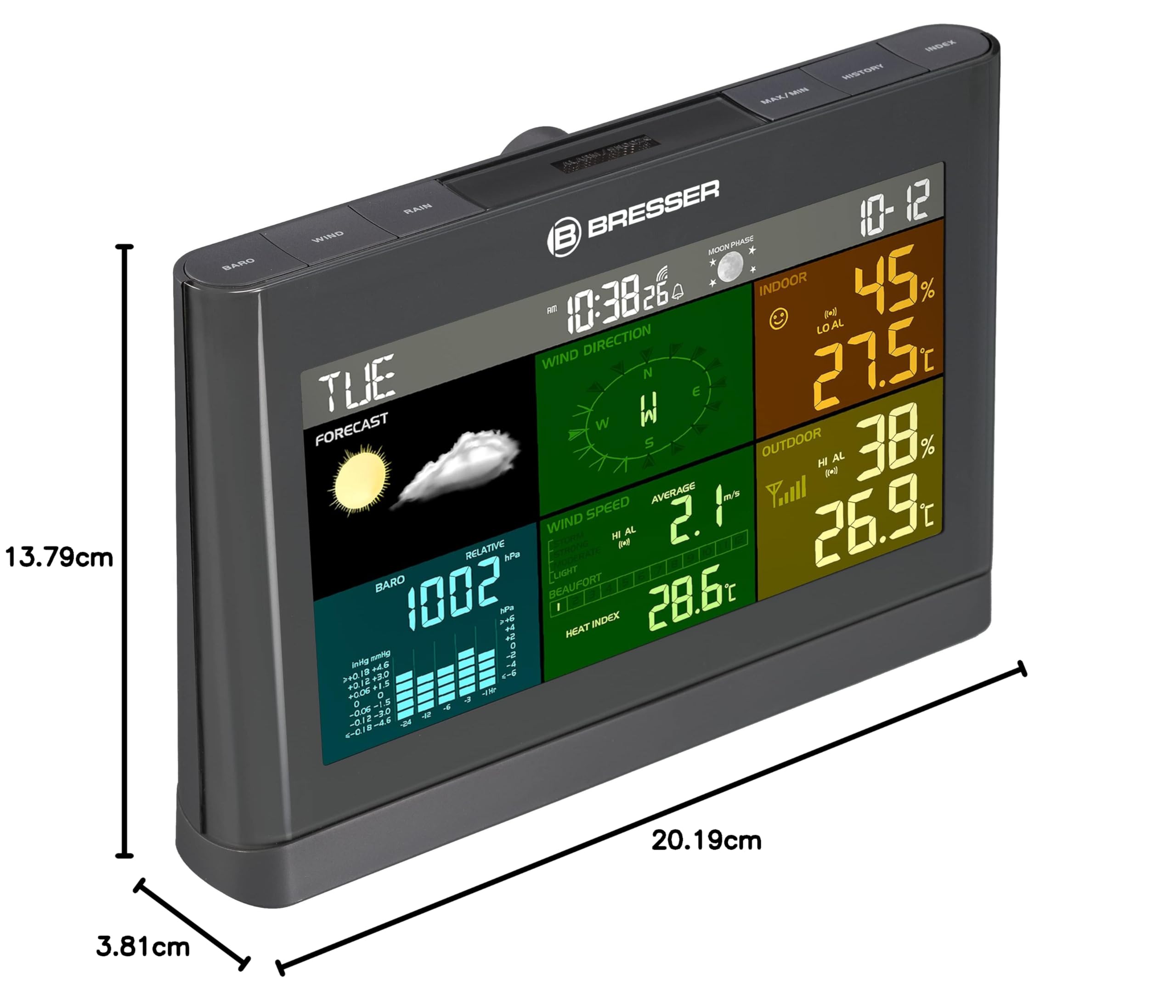 bresser-station-m-t-o-sans-fil-5-en-1-gris-cran-7-3-7002550qt5000 image 7