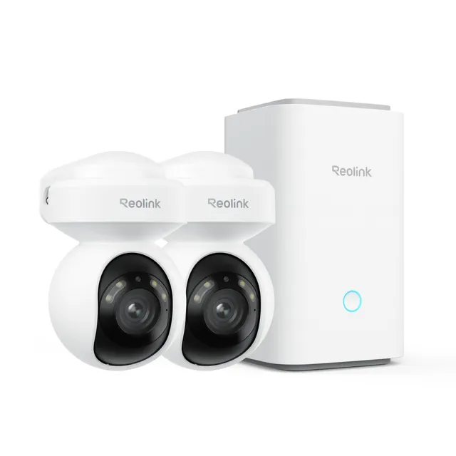 reolink-e1-outdoor-kit-5mp-ptz-wifi-avec-zoom-optique-3x-et-home-hub-2-cam-ras image 1