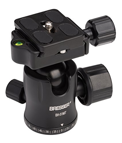 bresser-bh-51mt-rotule-photo-10-kg-avec-niveau-bulle-filetage-3-8 image 2