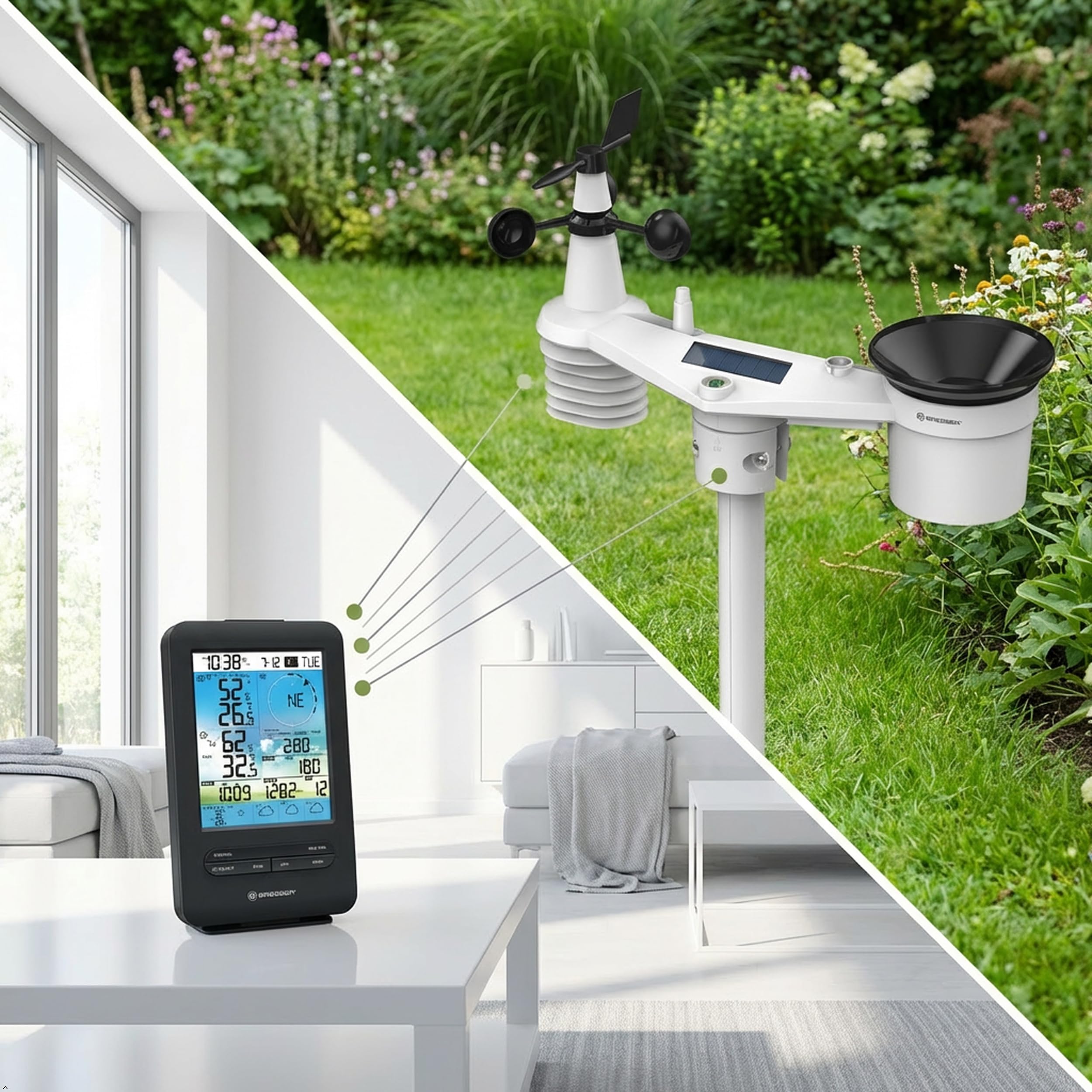 bresser-4cast-4-jours-centre-m-t-o-wlan-wifi-capteur-7-en-1-cran-compact image 2