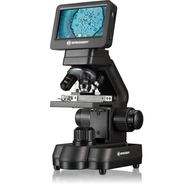 bresser-biolux-touch-microscope-lcd-5mp-cole-et-loisirs-table-m-canique-hdmi-usb image 1