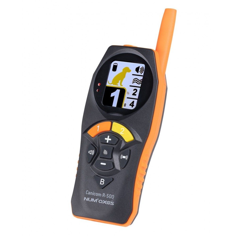 num-axes-canicom-r-500-collier-de-dressage-rechargeable-500-m-1-2-chiens image 2