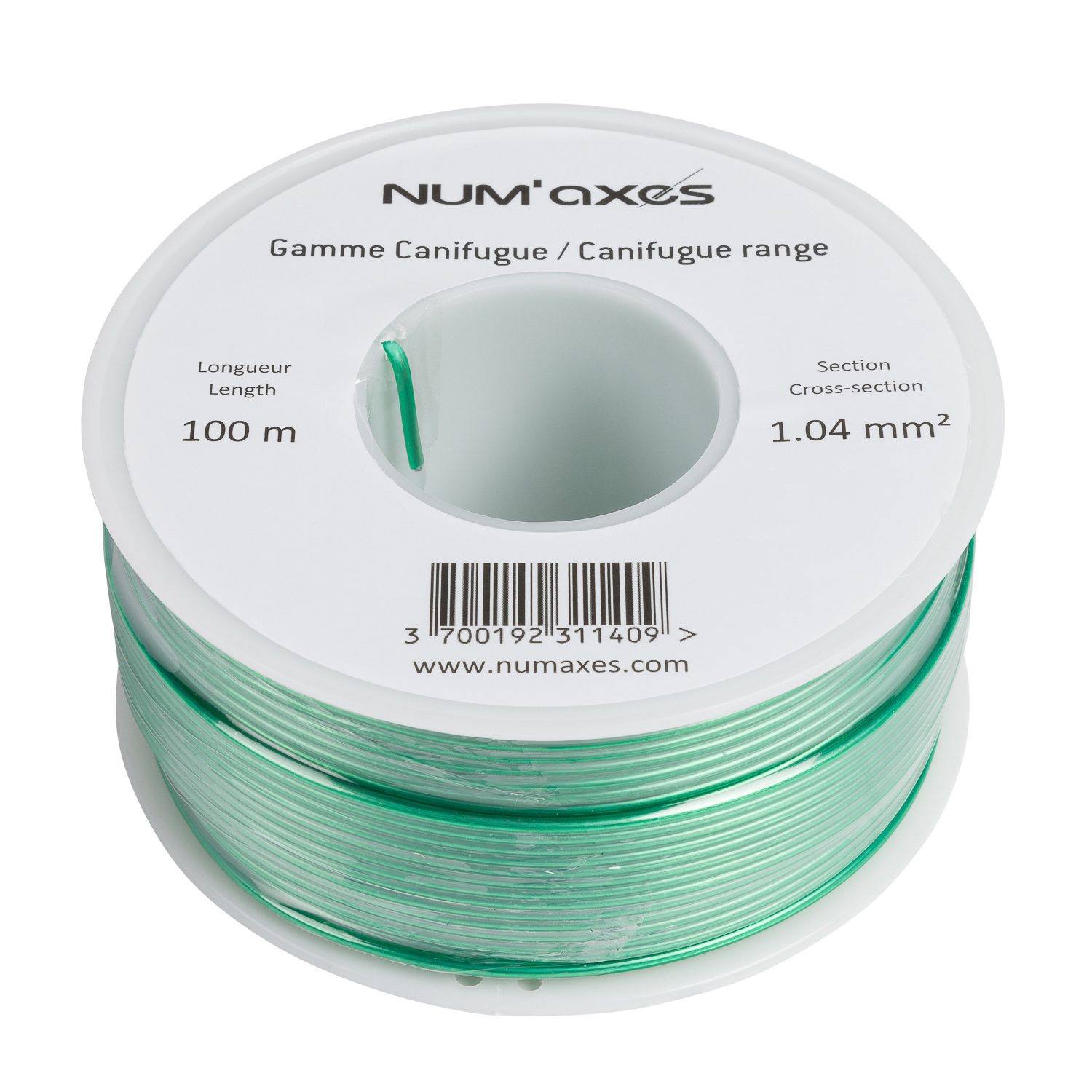 num-axes-bobine-de-fil-d-antenne-1-04mm-x-100m-pour-cl-tures-anti-fugue image 1