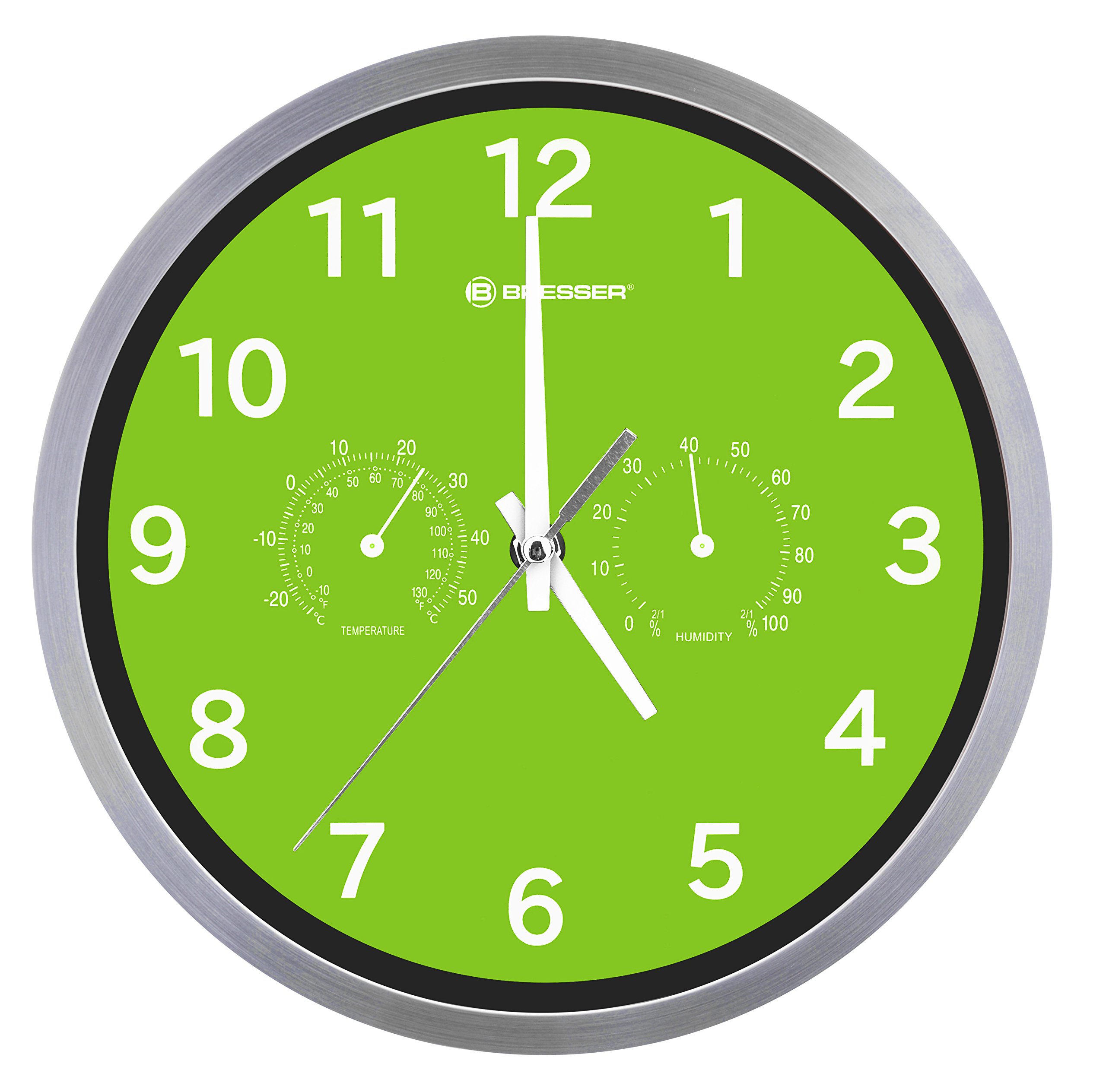 bresser-my-time-horloge-murale-radiopilot-e-thermo-hygrom-tre-verte image 2