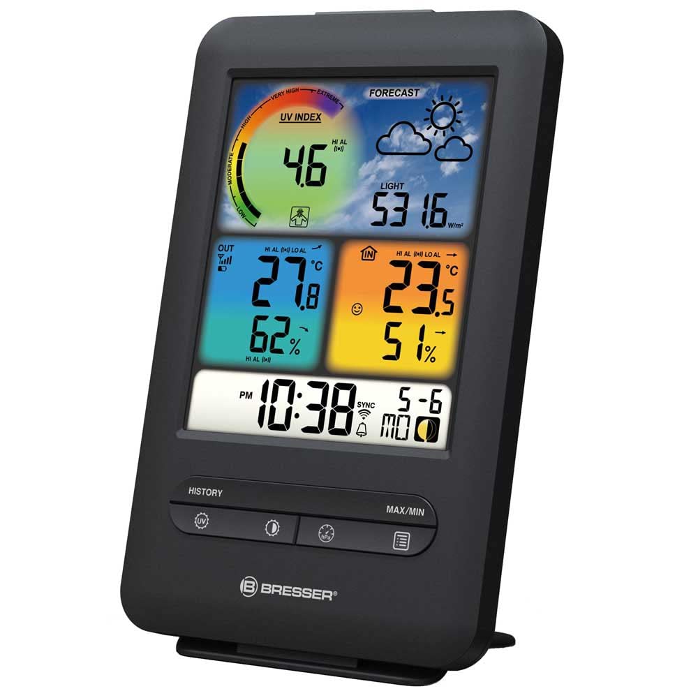 bresser-4cast-station-m-t-o-wifi-couleur-avec-capteur-4-en-1-uv image 4
