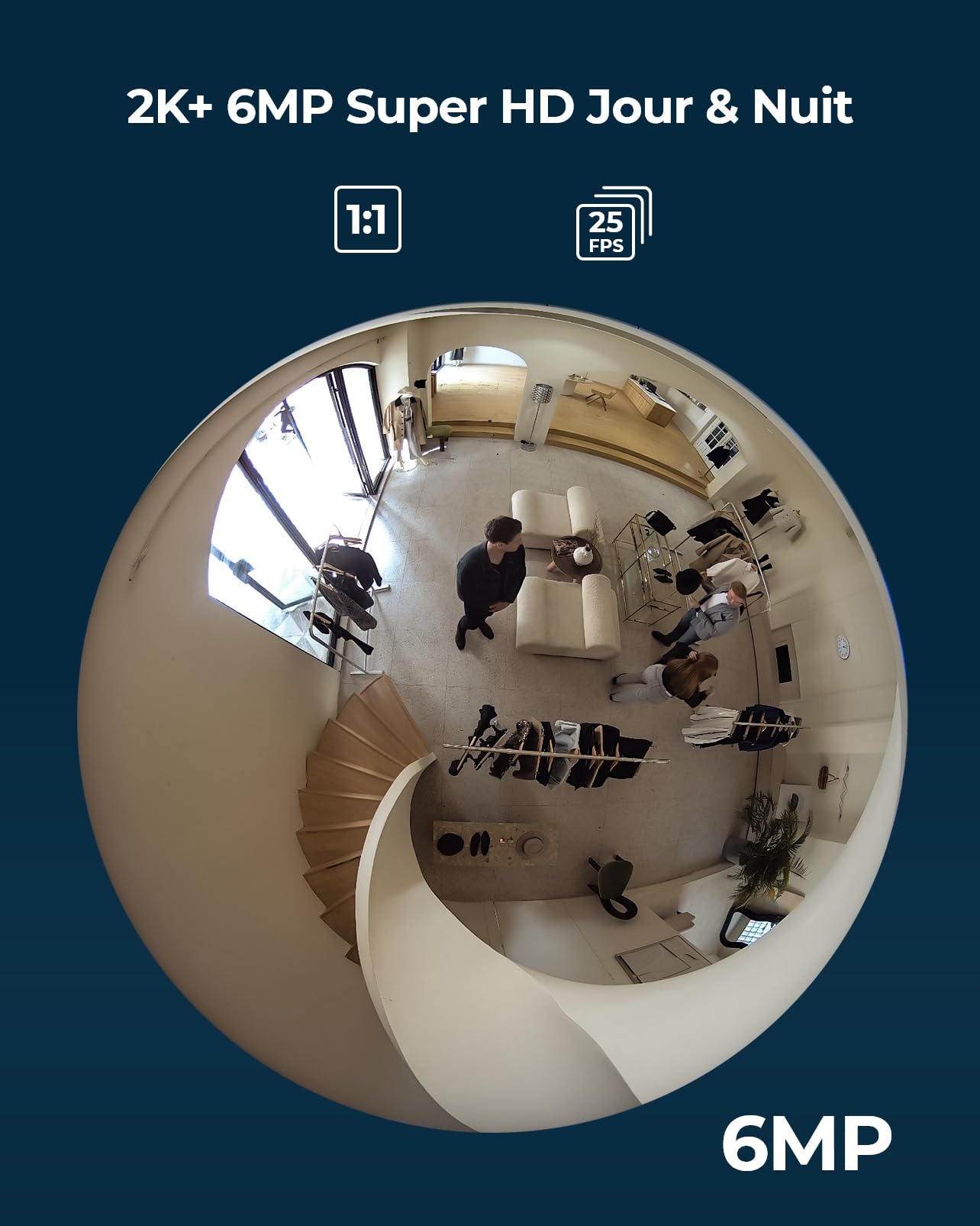 reolink-cam-ra-fisheye-wifi-6mp-2k-panorama-360-int-rieure image 3