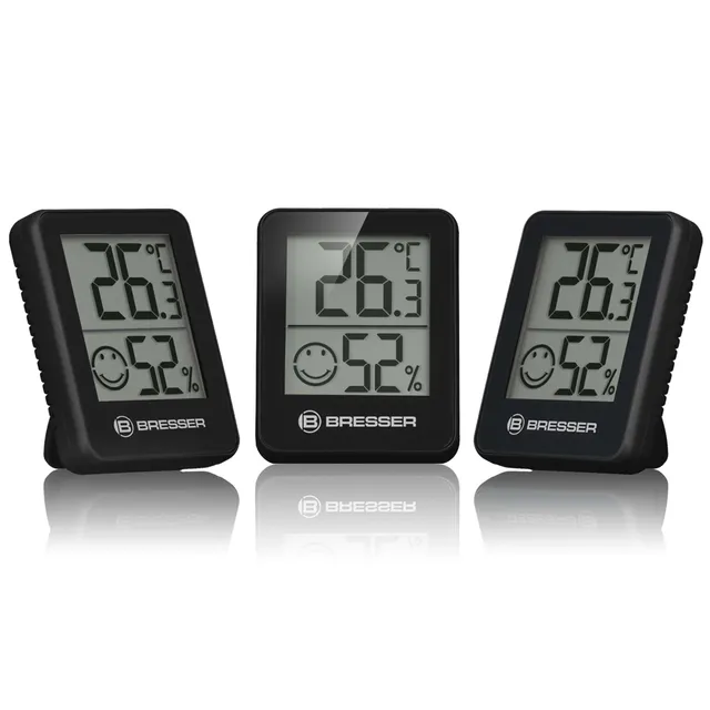 bresser-temeo-hygro-lot-de-3-thermo-hygrom-tres-int-rieurs-avec-indicateur-clima image 1