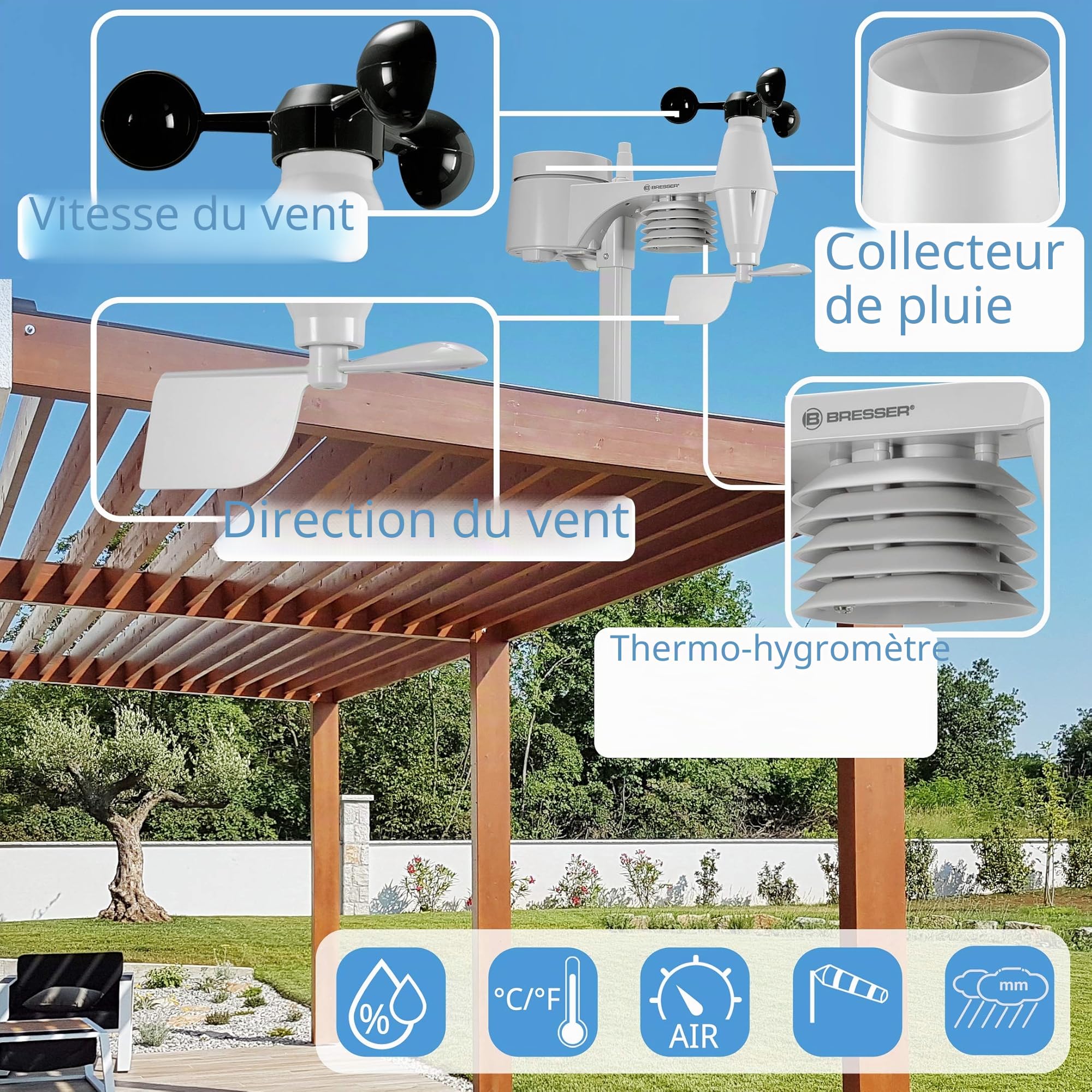 bresser-5-en-1-pro-wifi-station-m-t-o-sans-fil-blanc image 8
