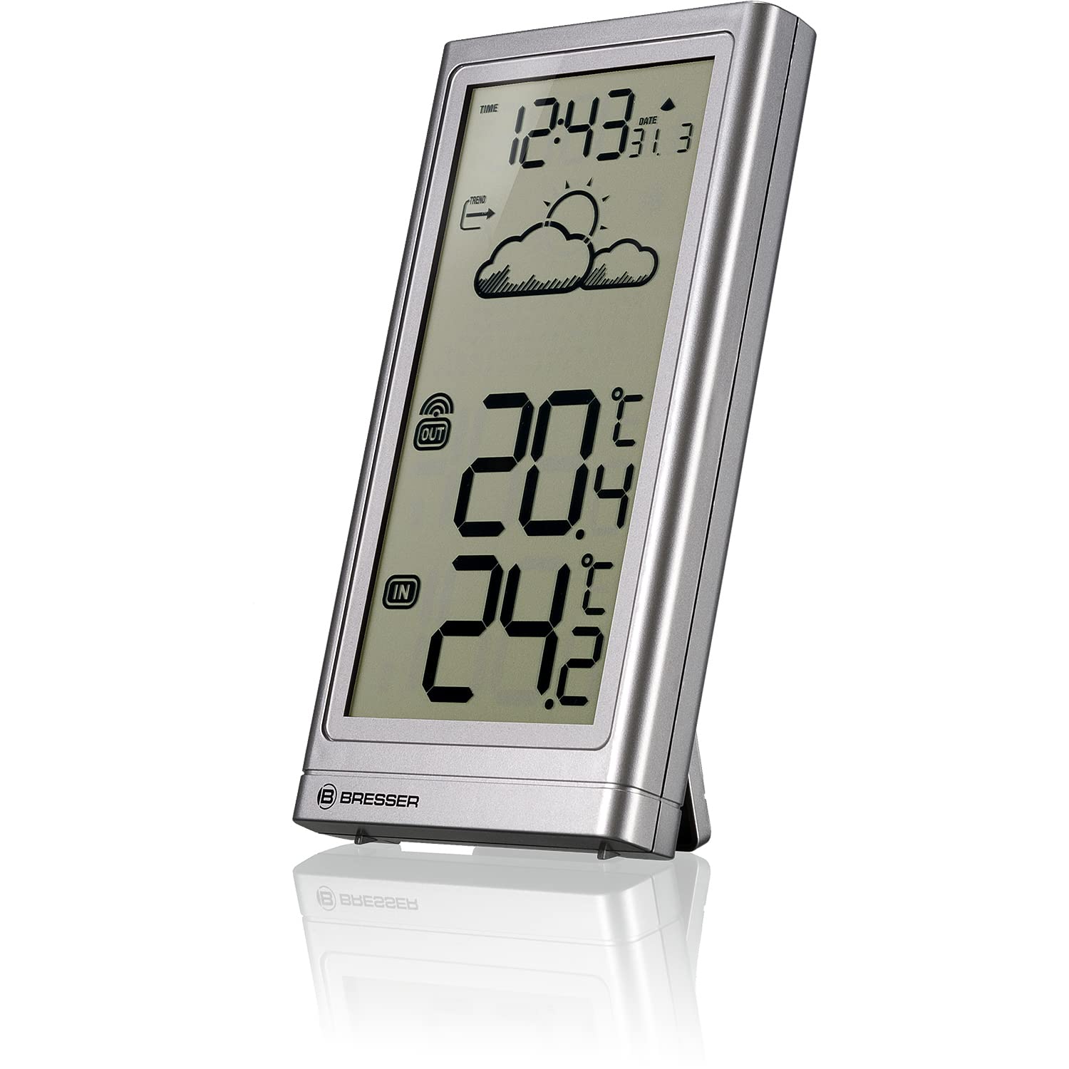 bresser-meteo-temp-station-m-t-o-sans-fil-thermom-tre-int-rieur-ext-rieur-capteu image 2