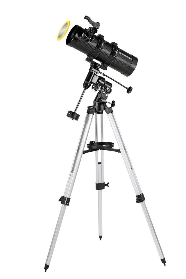 bresser-pluto-114-500-eq-t-lescope-newton-avec-adaptateur-smartphone image 1