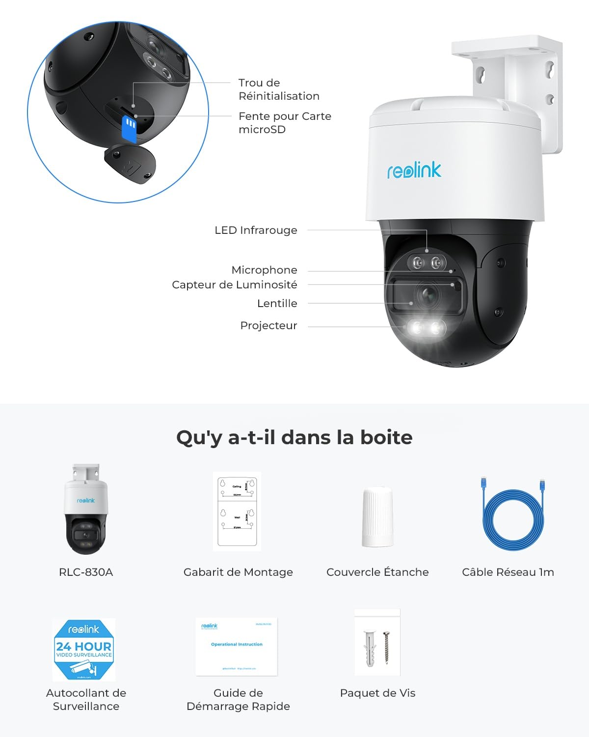 reolink-rlc-830a-cam-ra-poe-ext-rieure-4k-pan-tilt-suivi-auto-clairage-30m image 7