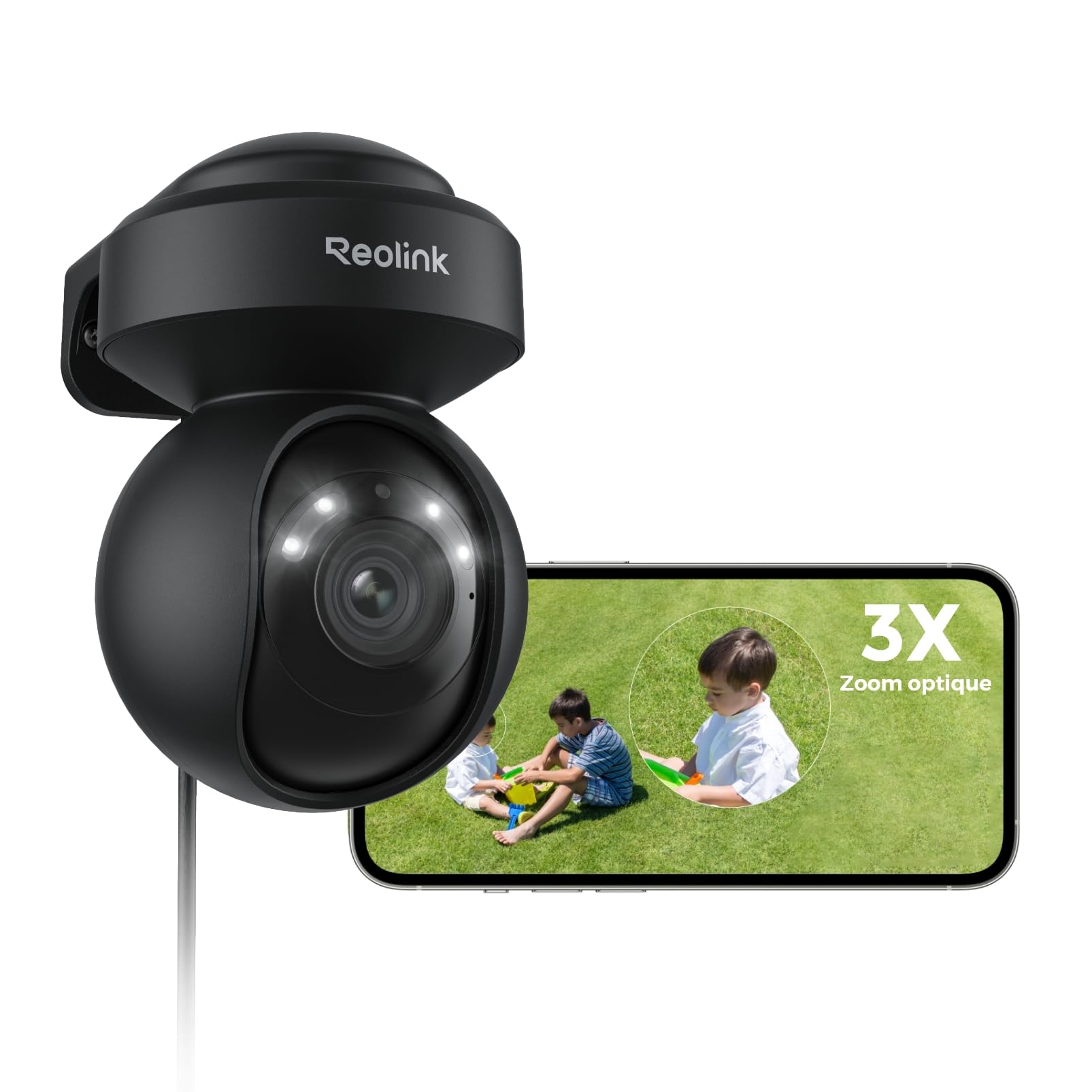 reolink-e-series-4k-ptz-ext-rieure-wifi-6-zoom-optique-3x-suivi-auto image 1