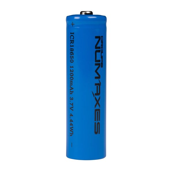 num-axes-pack-de-4-piles-rechargeables-li-ion-18650-pour-cam-ra-pie1078 image 2