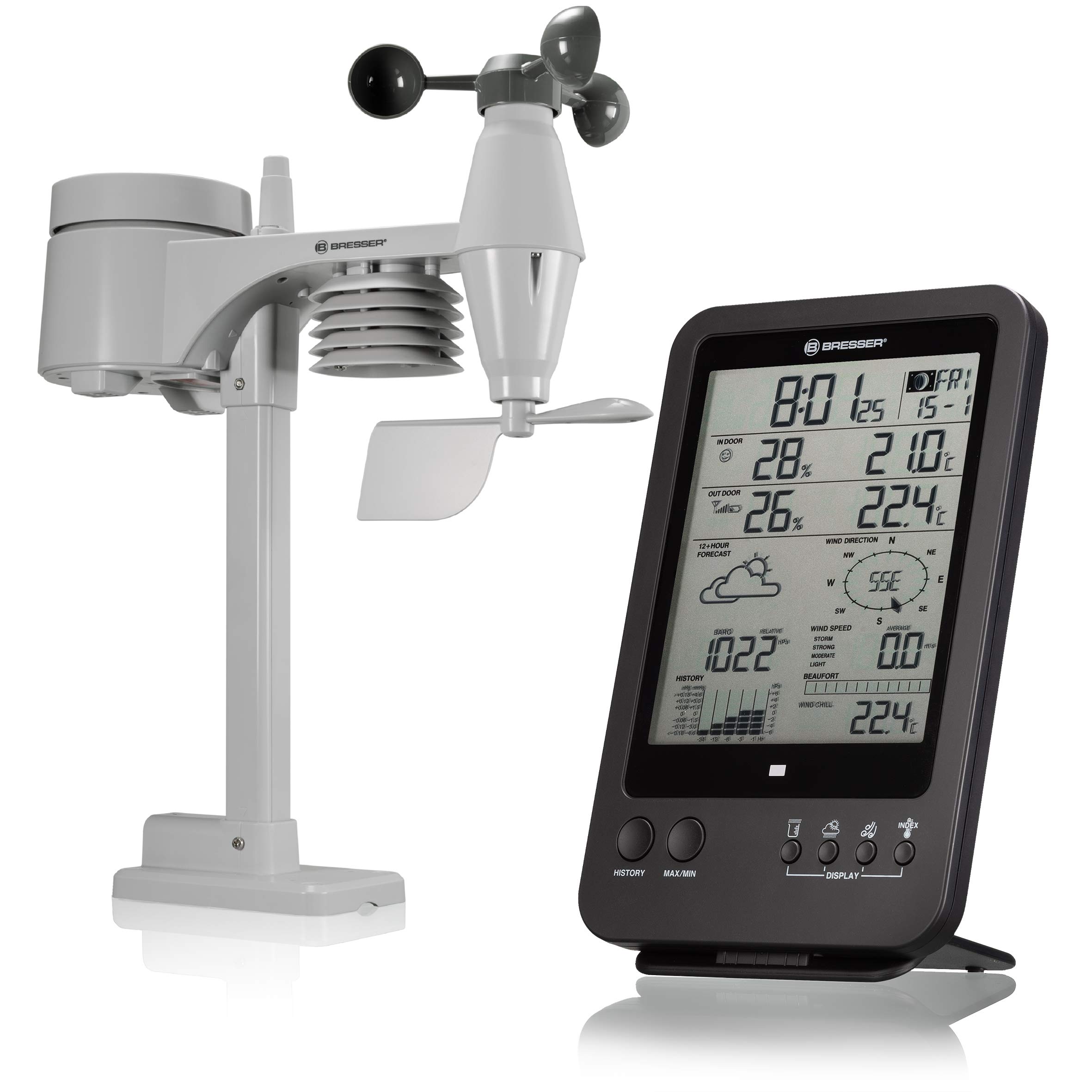bresser-station-m-t-o-radio-5-en-1-cran-5-5-pouces-noir image 1