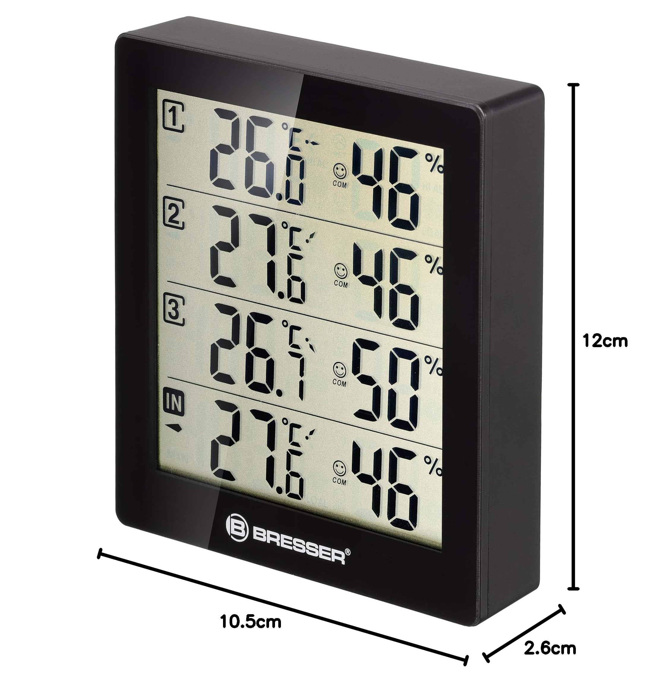 bresser-thermo-hygrom-tre-avec-3-capteurs-sans-fil-4-points-de-mesure-int-rieur- image 7