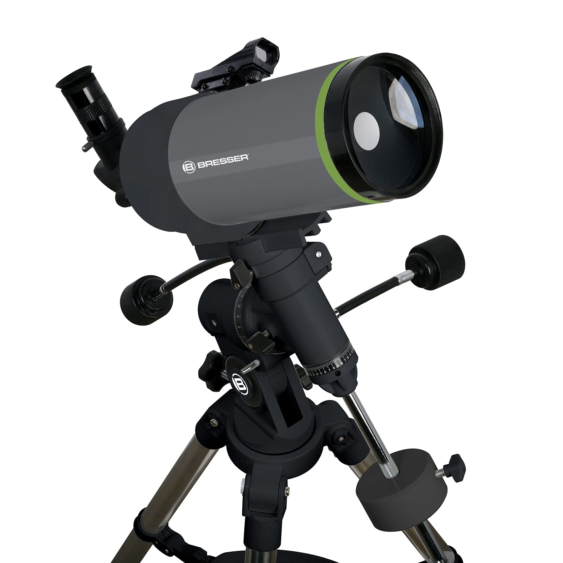 bresser-firstlight-mak-100-1400-t-lescope-maksutov-astro-noir-gris image 2