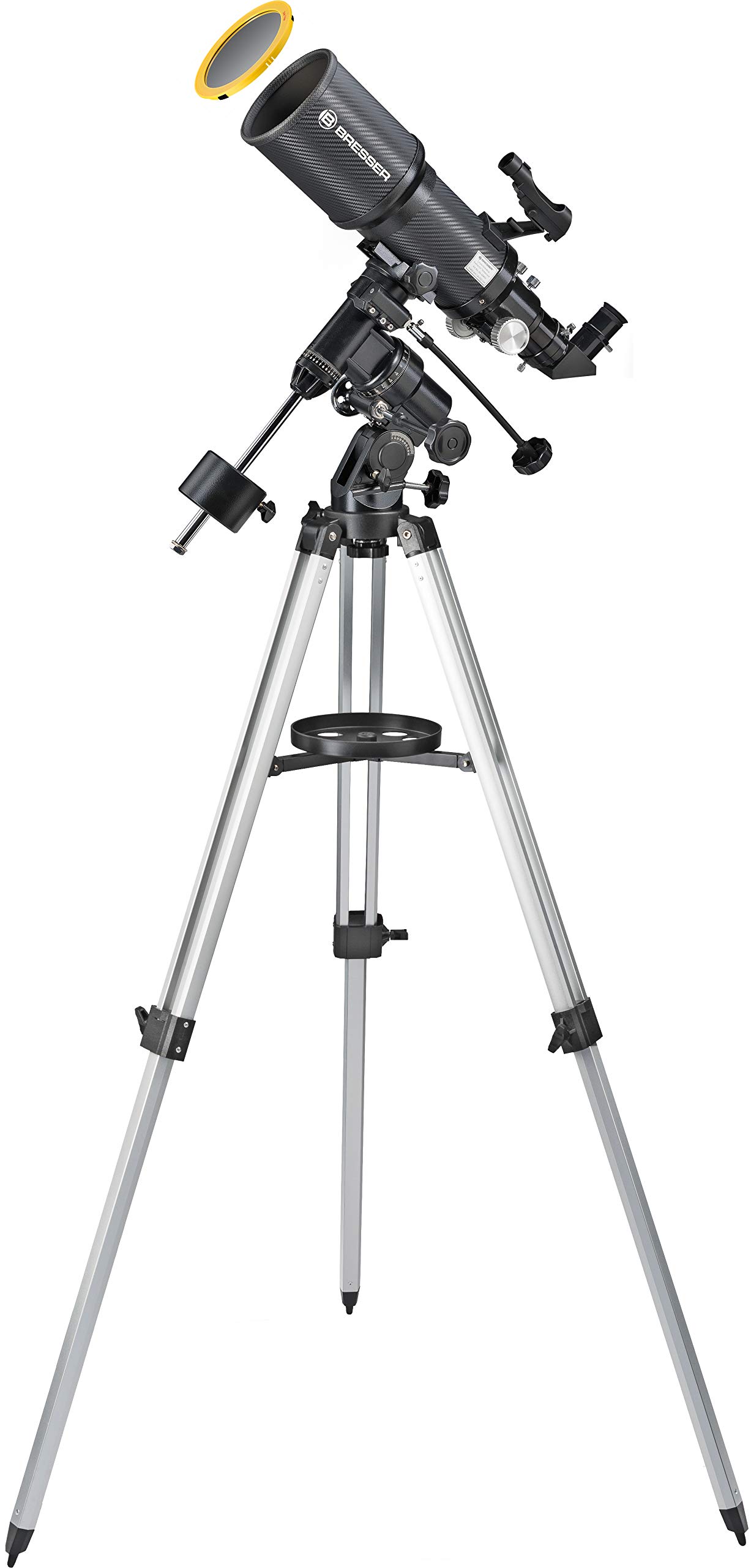 bresser-polaris-102-460-eq3-t-lescope-achromatique-102-mm-filtre-solaire image 1
