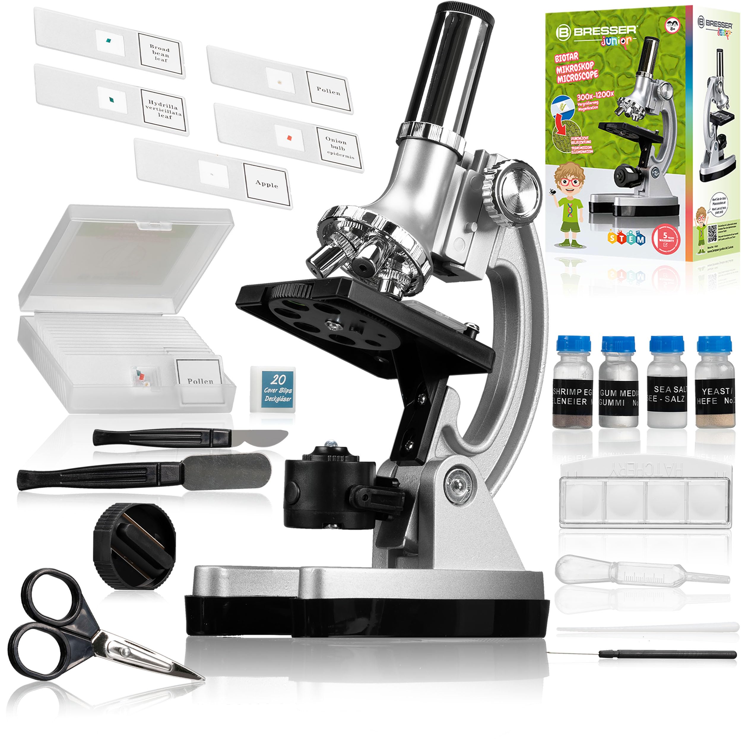 bresser-junior-biotar-300-1200x-microscope-set-complet-sans-valise image 1