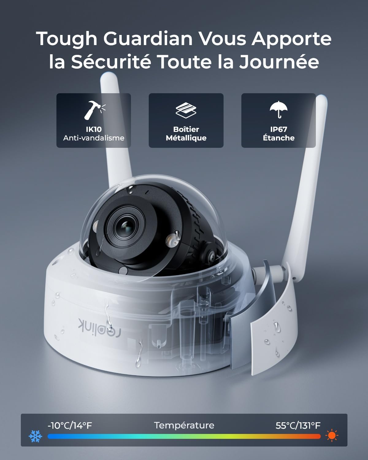reolink-rlc-840wa-4k-cam-ra-surveillance-ext-rieure-wifi-6-d-me-anti-vandalisme image 4