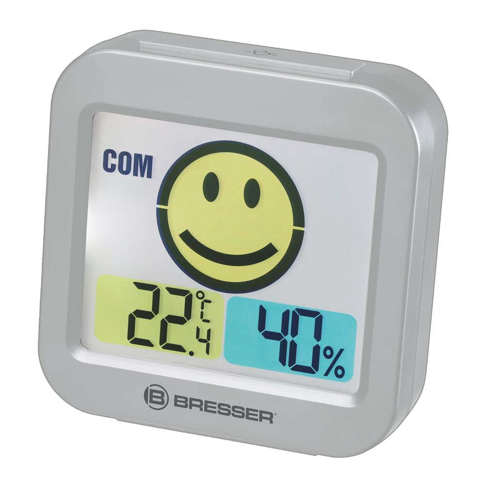 bresser-temeo-smile-thermo-hygrom-tre-avec-indicateur-de-climat-de-pi-ce-smiley- image 2
