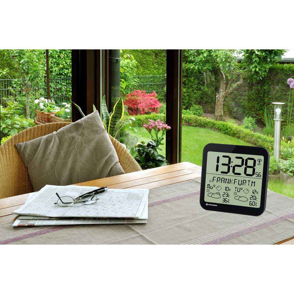 bresser-station-m-t-o-lcd-avec-horloge-radio-pilot-e-pr-visions-4-jours-r-sistan image 2