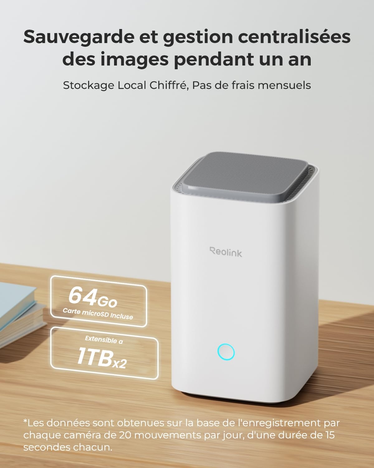 reolink-kit-cam-ras-surveillance-sans-fil-4k-home-hub-batterie-5-mois image 2