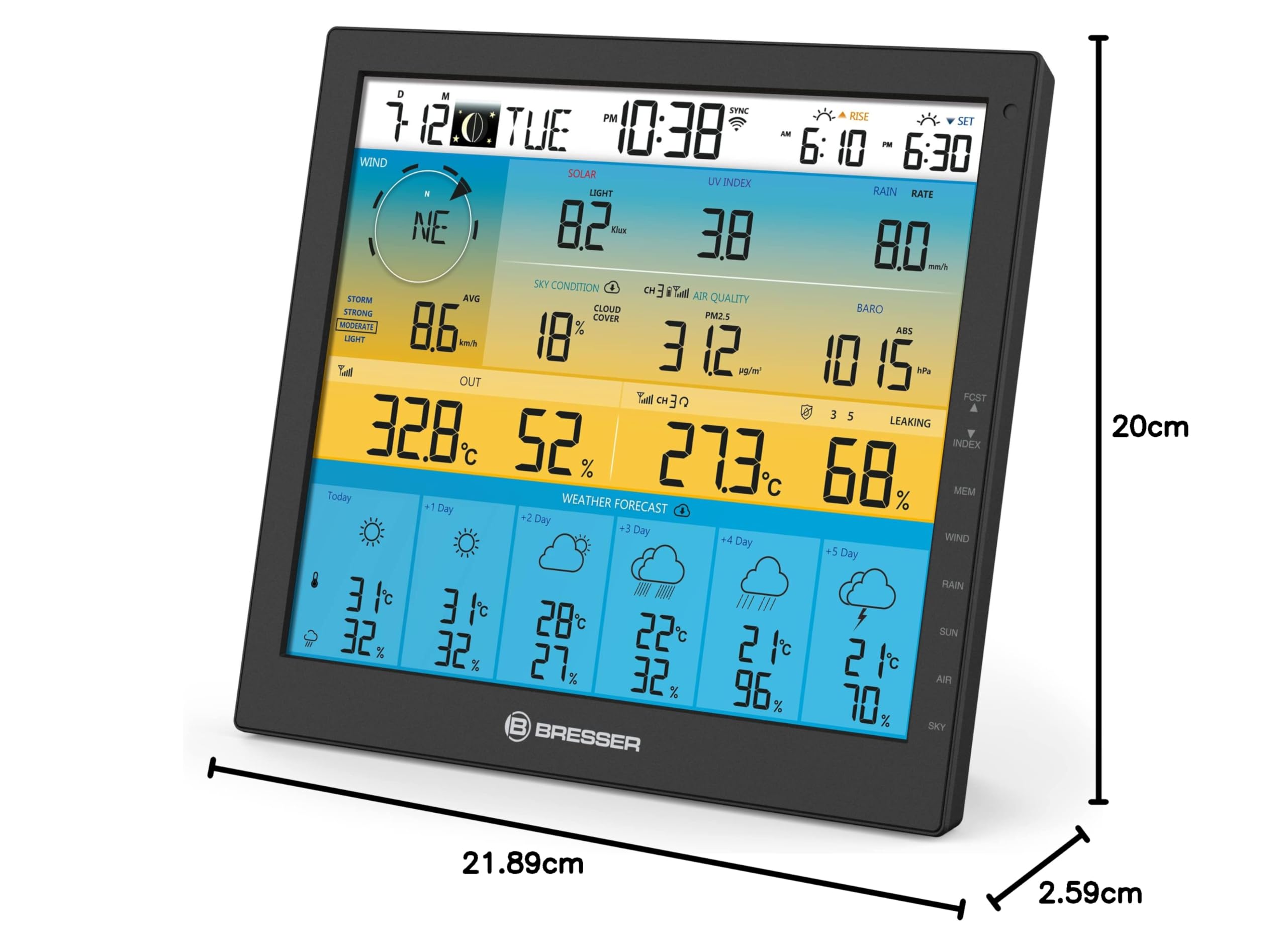 bresser-station-de-base-suppl-mentaire-4cast-pro-sf-7003220 image 4