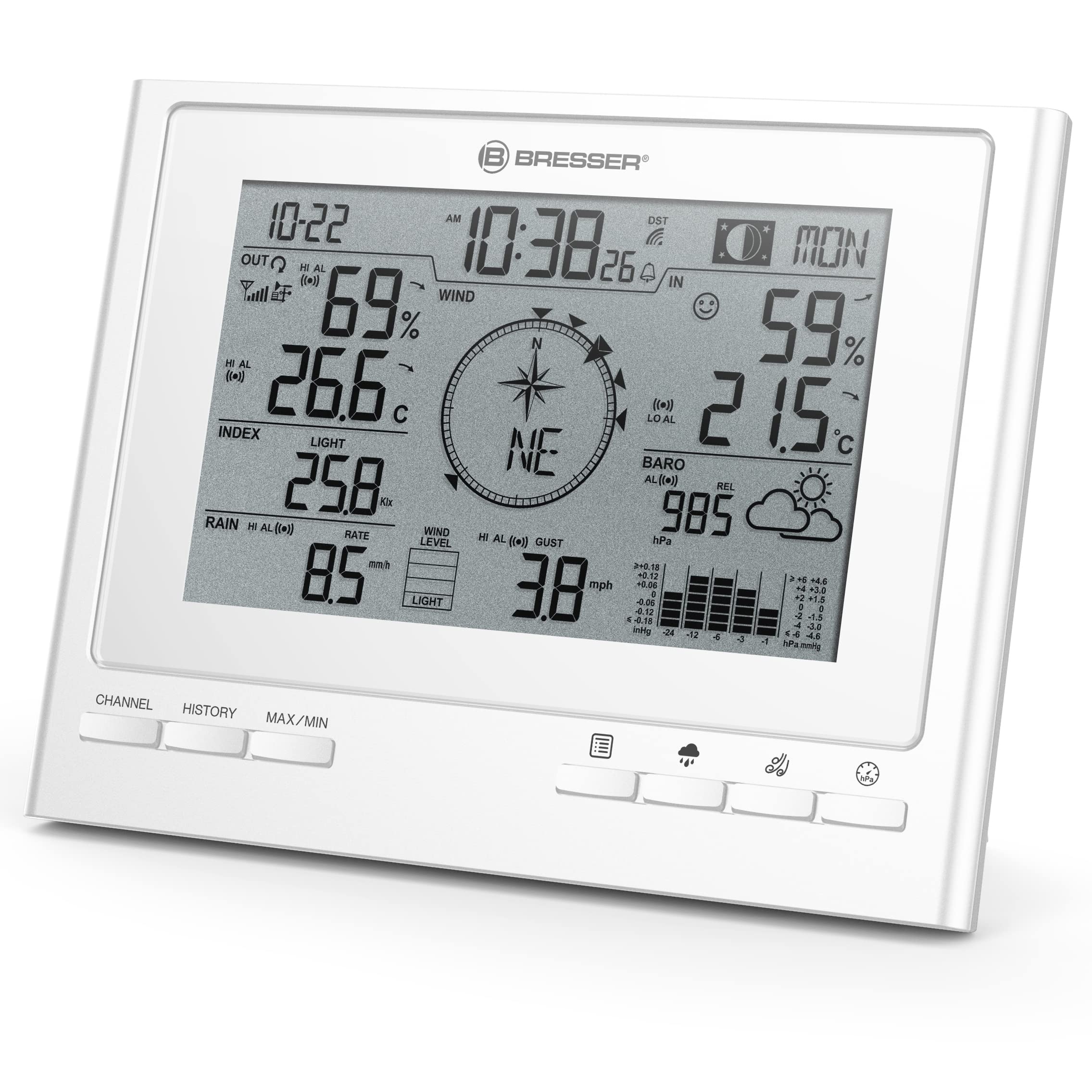 bresser-station-de-base-suppl-mentaire-climatescout-7003100-blanche image 2