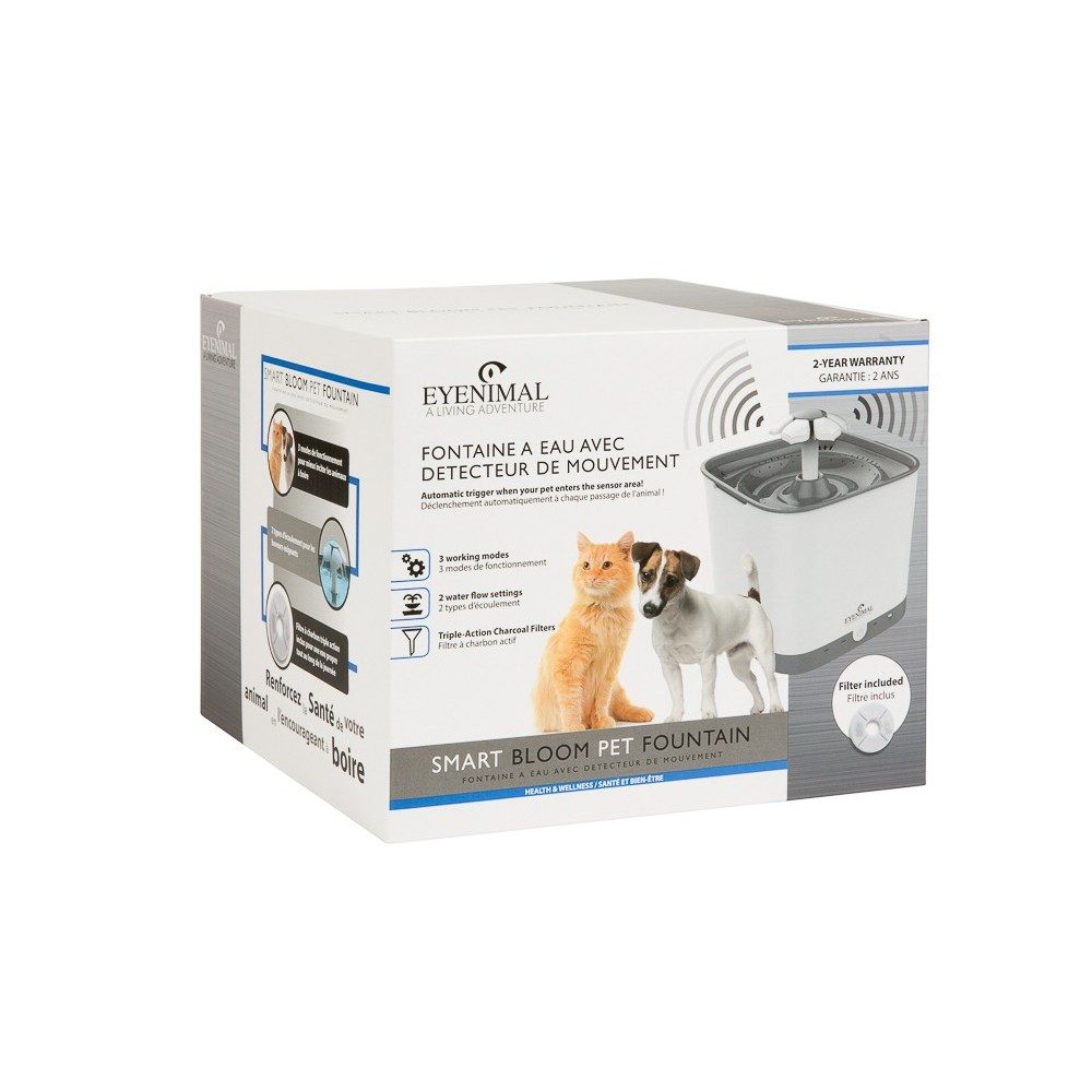 num-axes-smart-bloom-pet-fountain-fontaine-eau-2-l-d-tecteur-de-mouvement image 3